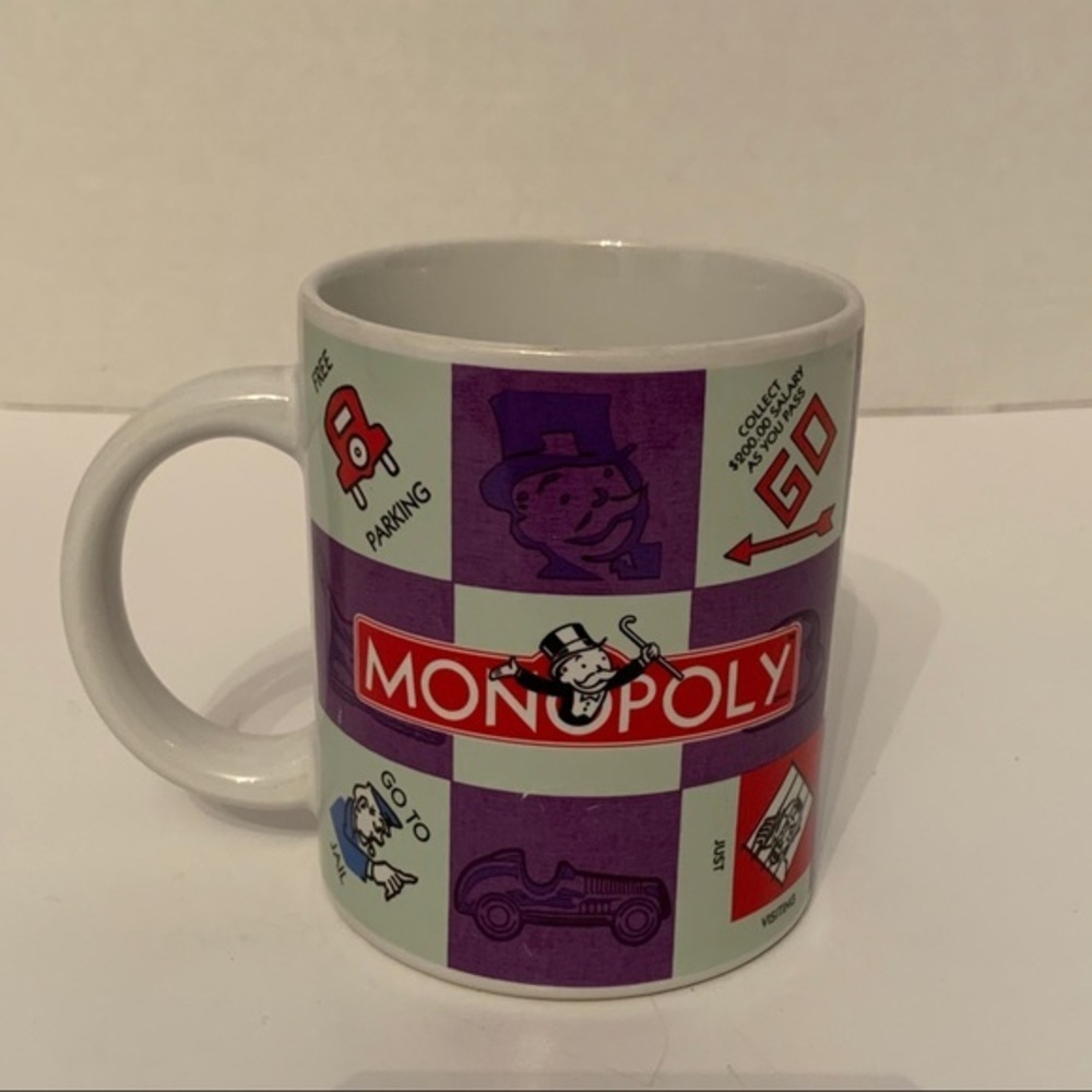 Monopoly Coffee Mug Cup Hasbro Sherwood Brands